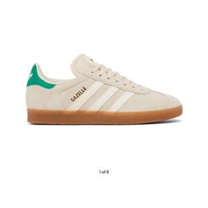 Adidas Gazelles in wonder white - size 38